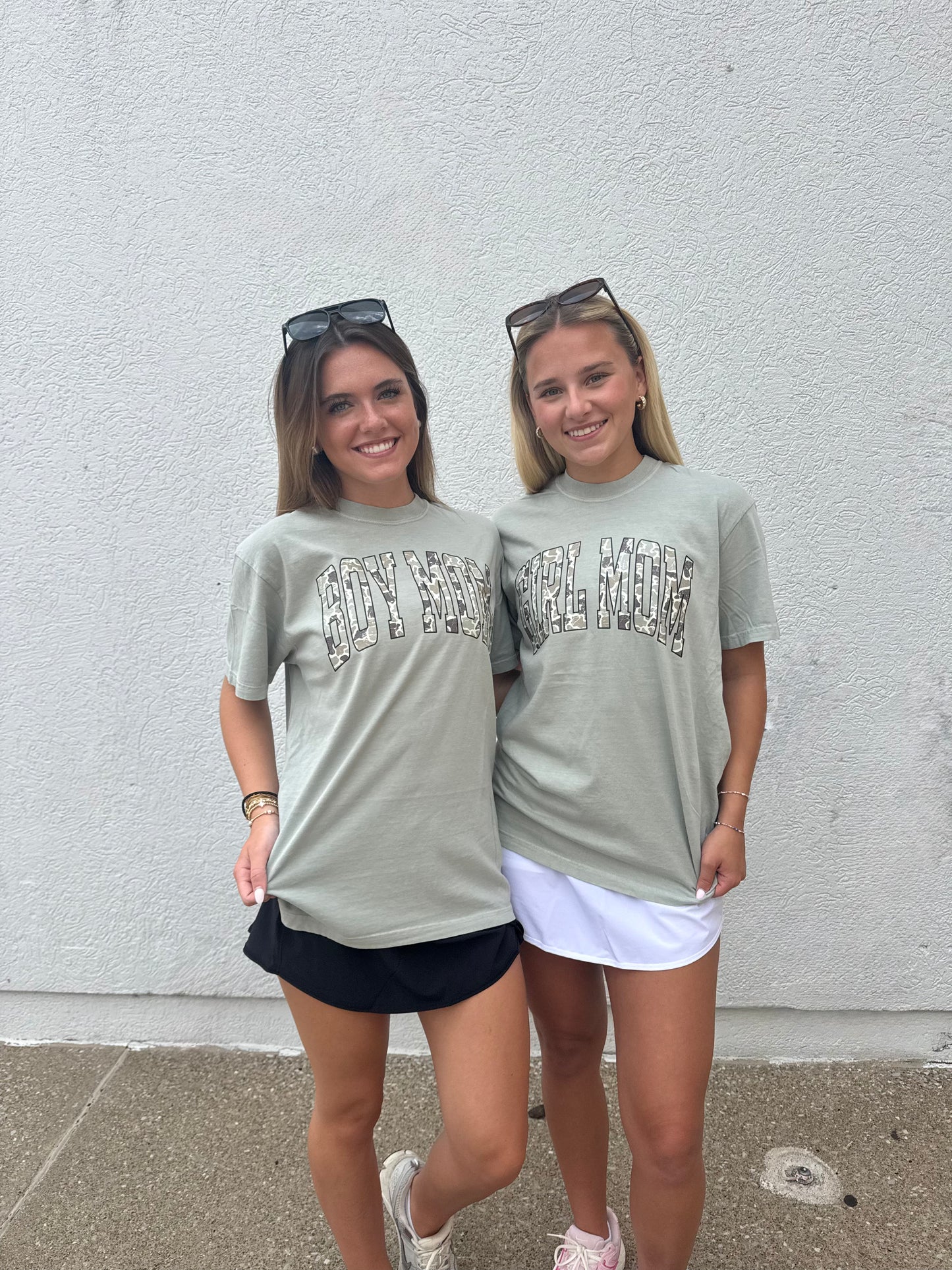 Girl Mom Camo Graphic Tee