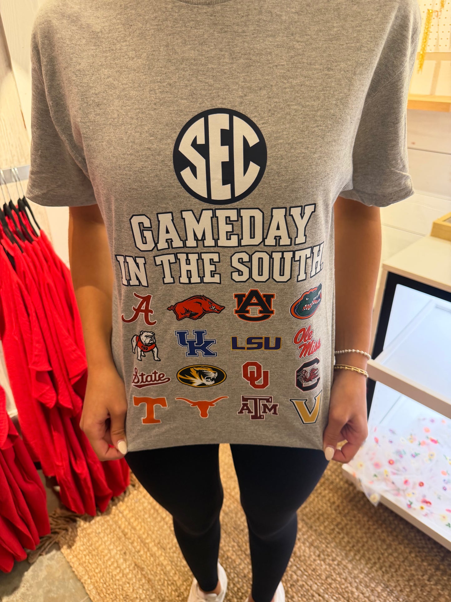 S E C Teams Graphic Tee