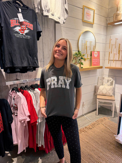 Camo Pray Comfort Colors Graphic Tee