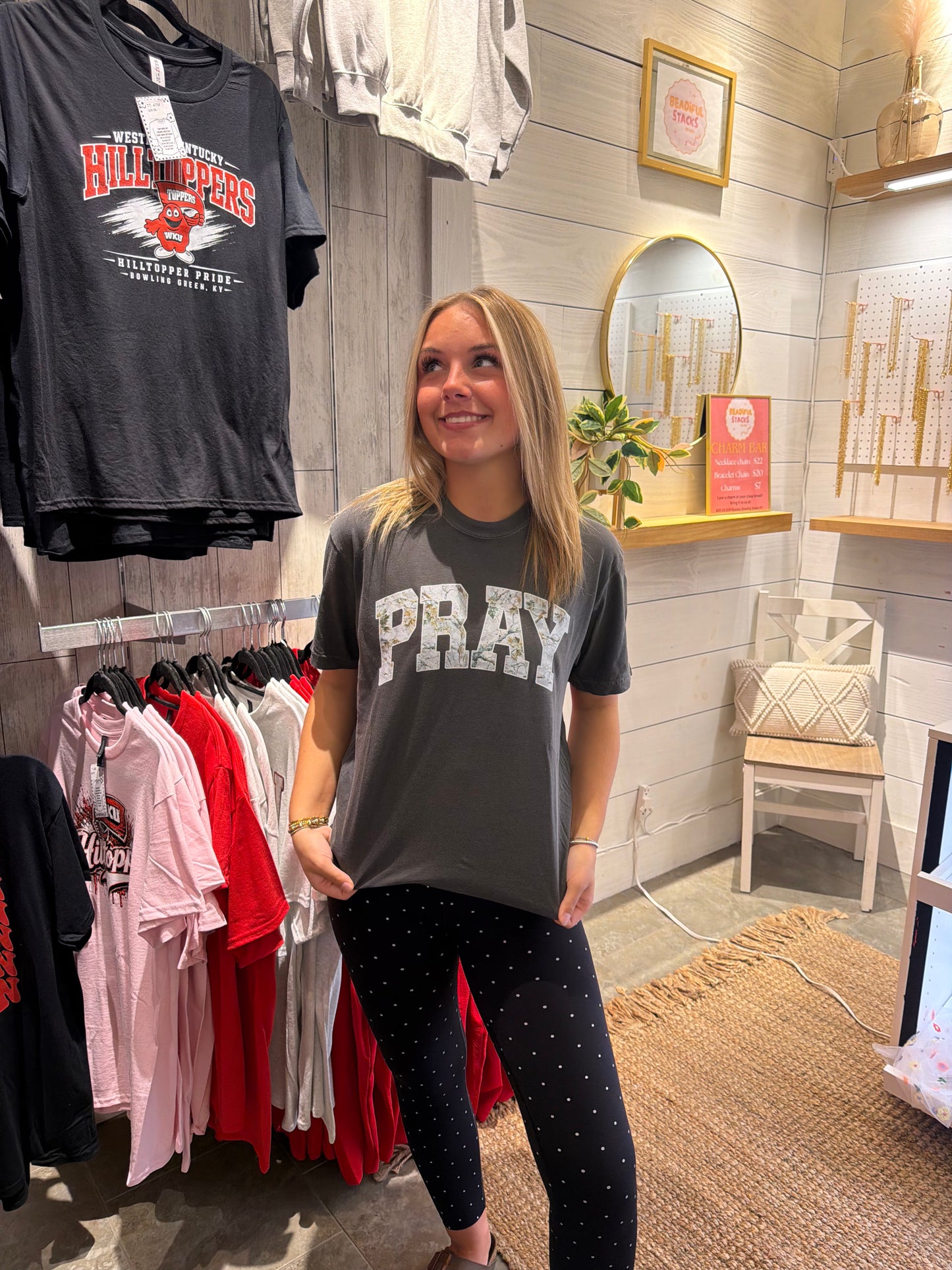 Camo Pray Comfort Colors Graphic Tee