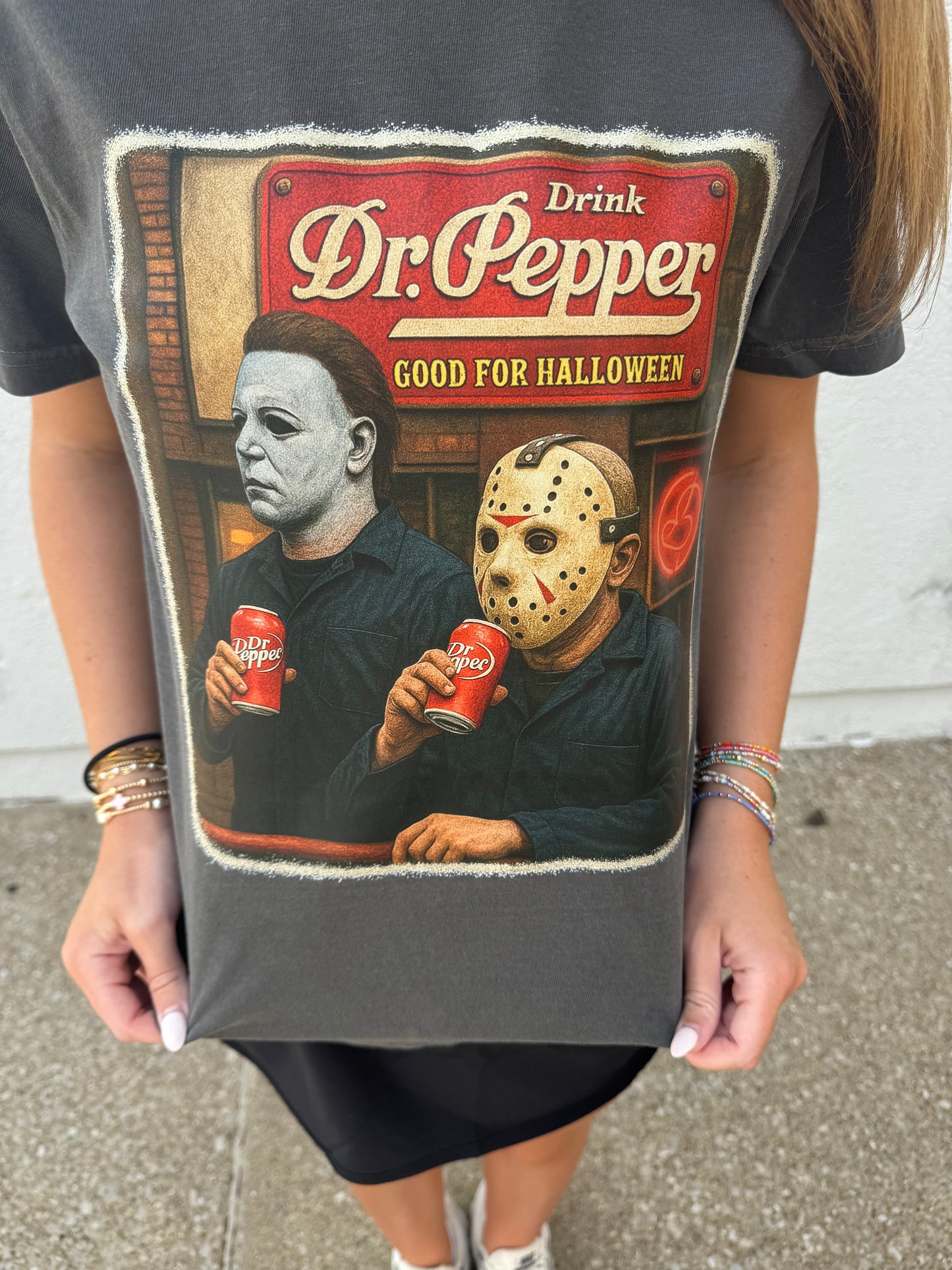 Dr Pepper Jason and Michael Graphic Tee