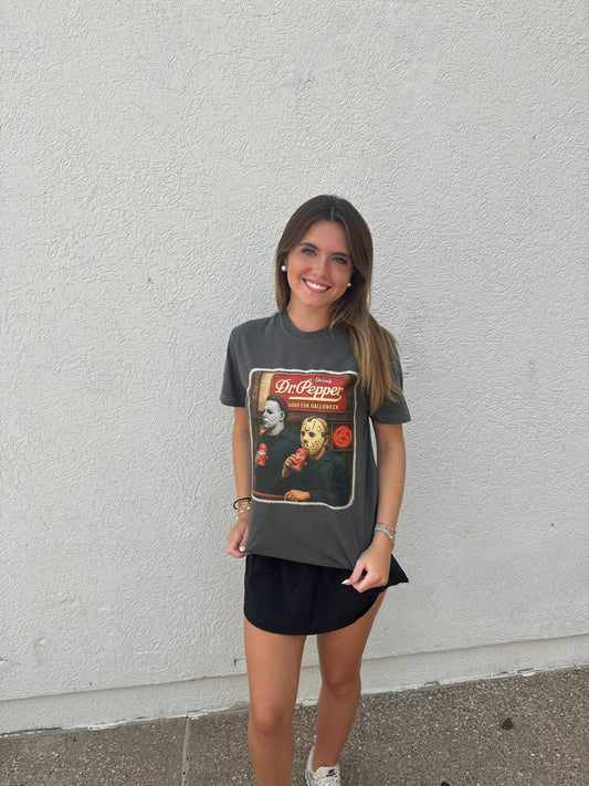 Dr Pepper Jason and Michael Graphic Tee