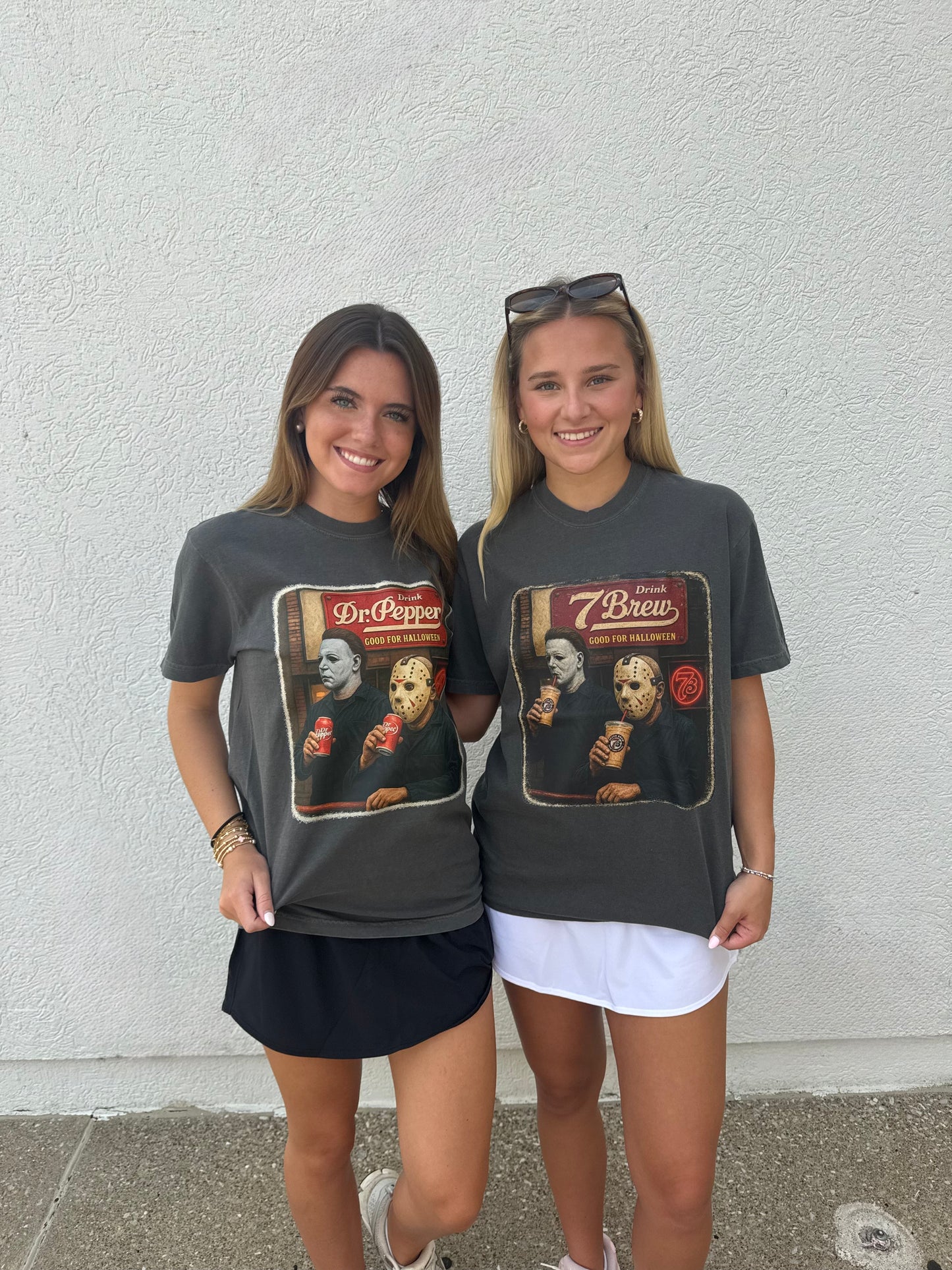 7 Brew Jason and Michael Graphic Tee